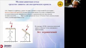 Молниезащитная сетка. Профессор Э.М. Базелян.