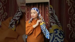 Как красиво завязать платок на голове?