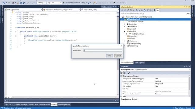 Visual Studio: HTTP Error 403.14-Forbidden смотреть онлайн