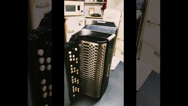 Встречаем баян "Ленинград" 1960 года который вытащил из помойки на днях