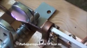 Дуга постоянного импульсного тока в магнитном поле постоянных магнитов (24.03.2017г.)