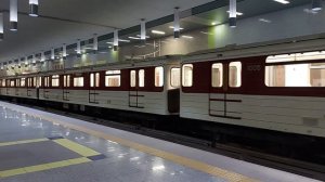Subway Sofia | Метро София | Потегляне от станция А.Т. Балан 🚝