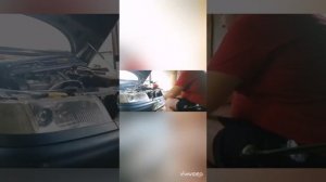 ваз 2110 замена решЕтки радиатора и гудочка