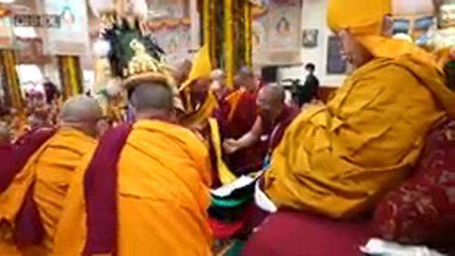 Молебен о долголетии Его Святейшества Далай-ламы смотреть онлайн