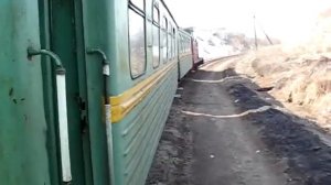 Проезд по мосту через р. Чепца. Каринская УЖД