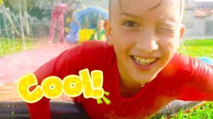 Vlad and Niki Four Colors Water Balloons Challenge