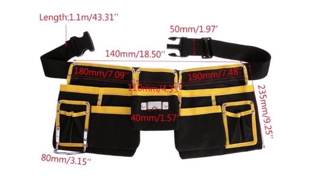 7 Сумки для инструмента на пояс с Алиэкспресс AliExpress Tool Bags Лучшие товары для дачи и гаража