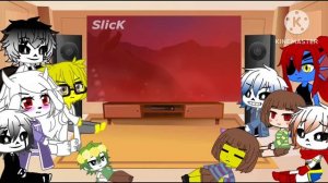 Undertale Crew Reacts to Godzilla Battle Royale Animation by SlicK (Gacha Club Au)