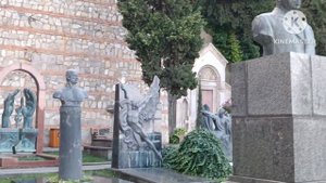 ПАНТЕОН  В ТБИЛИСИ. ХРАМ Св.ДАВИДА. МОГИЛА А.С.ГРИБОЕДОВА.