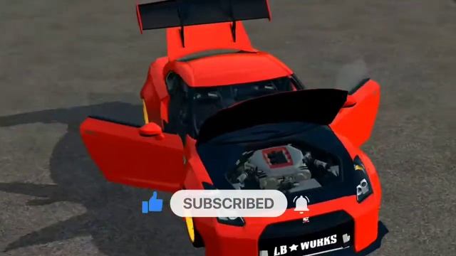 Nissan GTR Liberty Car Mod for Bussid - Bus simulator Indonesia - Android Gameplay