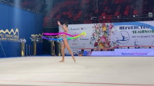 Polina Frolova Ribbon Junior Moscow Championship 2023