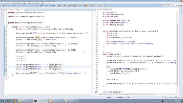 Returning Values First Way : Efficient Java Multithreading with Executors смотреть онлайн