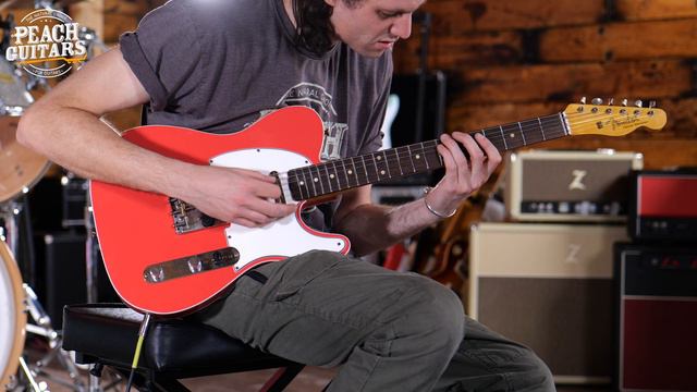 No Talking...Just Tones | Fender Custom Shop 62 Telecaster Custom Journeyman Fiesta Red смотреть онлайн