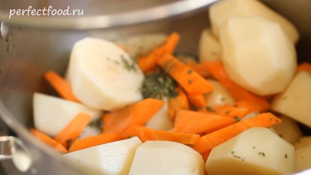 Тушёная картошка с брокколи. Добрые вегетарианские рецепты