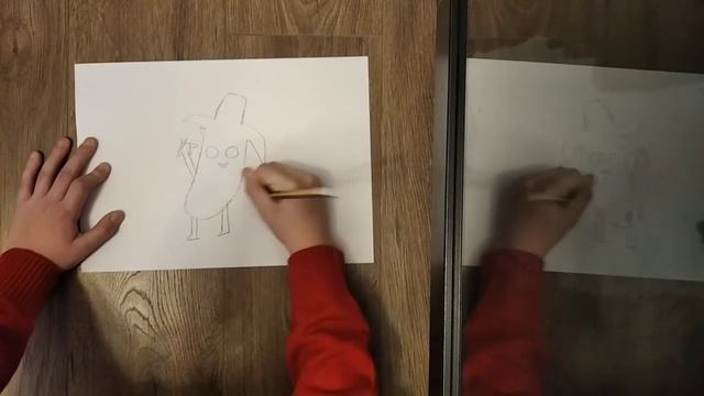 Как нарисовать банан (How to make banana)