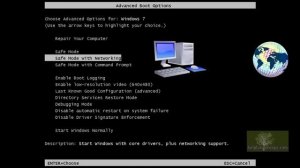 Advanced Boot Options in Windows 7