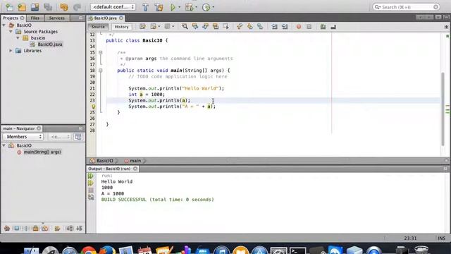 Java Tutorial 2 : Basic Input Output