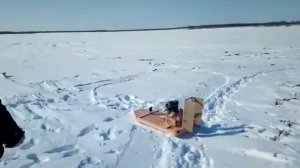 Аэроглиссер из бензопилы