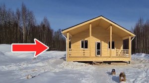 Каркасный дом 7×9 м² в СНТ «Академическое» || Дом под ключ с фундаментом, электрикой и вентиляцией