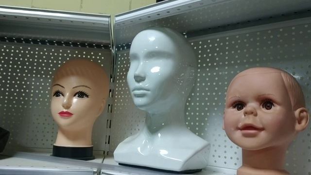 Манекен головы женской SH122.mp4 смотреть онлайн