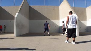 3 Wall Handball (David/Joshua vs Samzon/Ricky, Finals) La Quinta Tourney Nov. 27, 2011