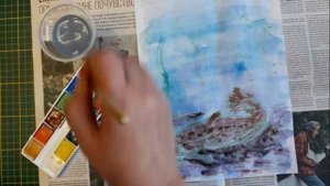 Шаг 9 4 4 Как нарисовать сома для ребёнка Учись читать, малыш!