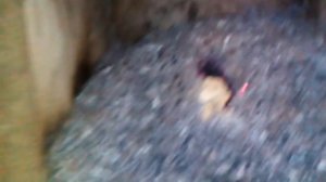 Котёл длительного горения, на опилках.