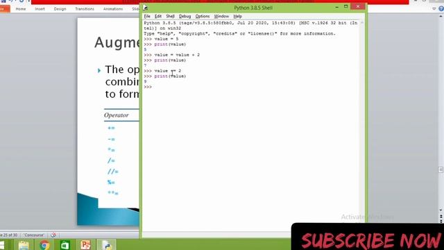 Augmented Assignment Operators | Python Programming Language | EduTut | Learn Easily in Tamil