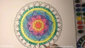 GANADORA del concurso! @colorfulmandalas_ | Recopilacion Como hacer mandalas