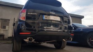 SUBARU FORESTER III SH  2.5 TURBO & WYDECH EL-TEC  EXHAUST AUSPUFF