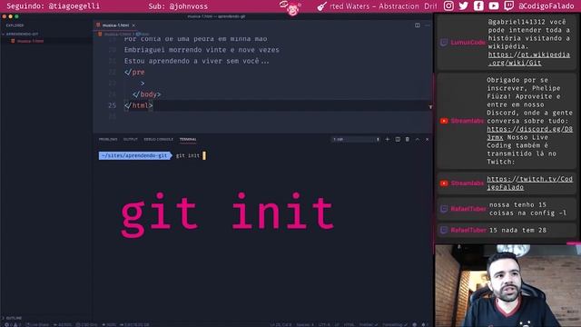 2: GIT - Explicando os comandos Config e Status смотреть онлайн