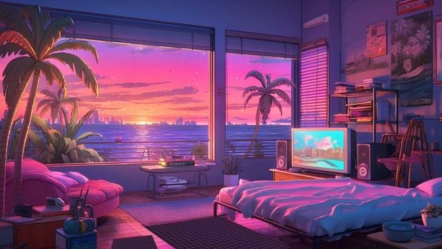 Б Е Р Е Г - Synthwave_Synthpop bedroom lofi mix смотреть онлайн