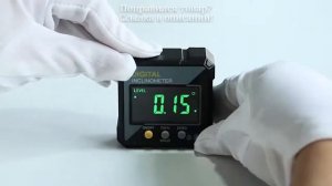 Новинка, угломер SHAHE, 360 градусов, электронный цифровой мини-транспортир, инклинометр, угломер,