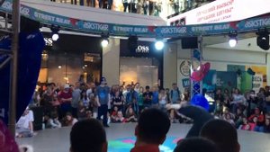 Брейк-данс батл в ТЦ на Войковской