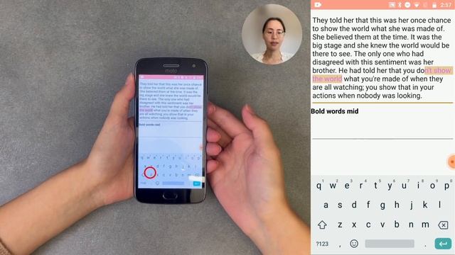 [Presentation] GeShort: One-Handed Mobile Text Editing and Formatting смотреть онлайн