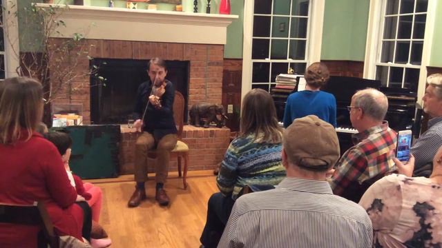 Irish fiddler Oisin Mac Diarmada plays Sligo Reels with Samantha Harvey on piano смотреть онлайн