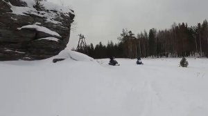 Снегоход СМ-001 Закрытие сезона. Излом звезды заднего вала.