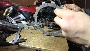 Yamaha XJR 1200/1300. Замена сцепления.