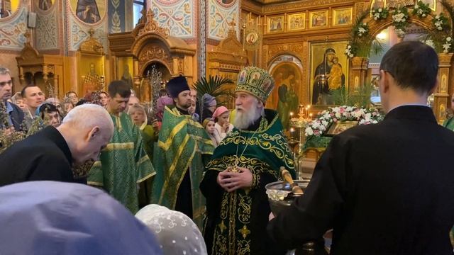 Службы предстоящей Страстной Седмицы смотреть онлайн