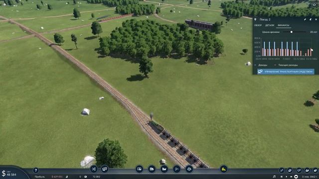 TRANSPORT FEVER 2 ? Становимся на... рельсы (песочница, прохождение, гайд)