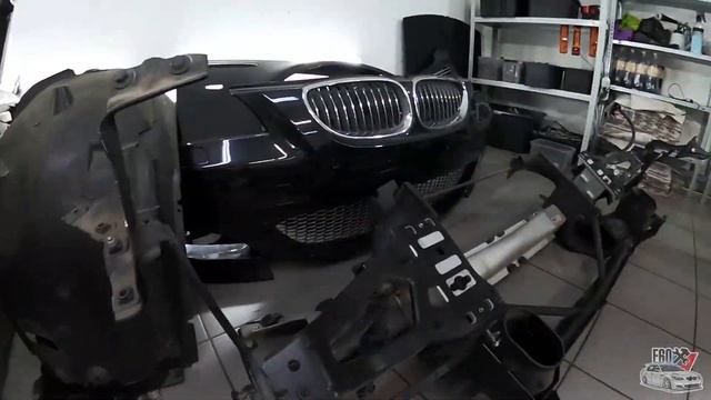 BMW M5 E60 - РАСПИЛ В РАЗБОРЕ ИЗ ЯПОНИИ / ПЕРВАЯ ГОНКА У НАС смотреть онлайн