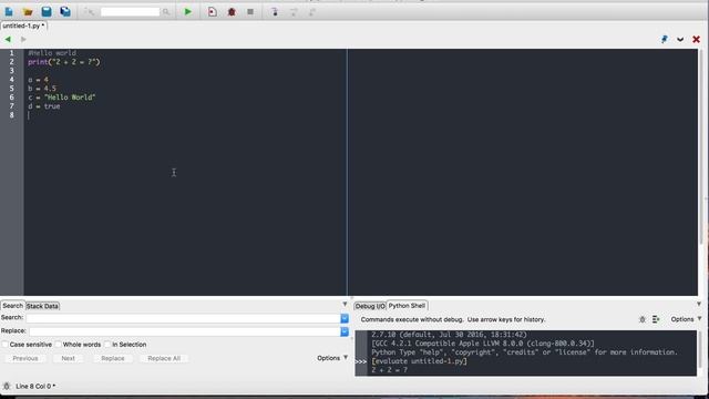 Basic Python Лекция 1. Ввод, вывод, переменные, типы