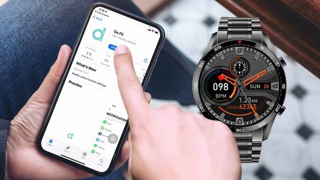 BW290 LIGE Smart Watch for Android iOS, Bluetooth Calls Voice Chat Stainless Steel Activity Tracker смотреть онлайн