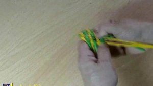 Плетение полосок из бумажных трубочек