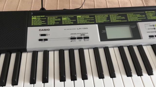 CASIO LK-135 UNBOXING & quick review смотреть онлайн