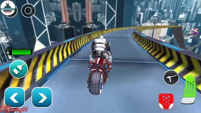 New Robot Bike Stunt Game: Bike Race 2020, Android Gameplay, Walkthrough, iOS, Red Bike Racing, #5 смотреть онлайн