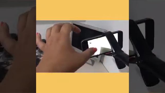Держатель для мобильного телефона для съемки видео и фото. Горизонтальная съёмка. Съёмка сверху.