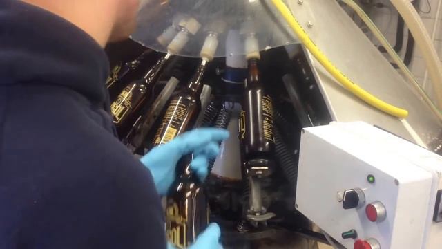 27/Полаувтомат розлива XRB 16розлив в стекло оборудование розлива
