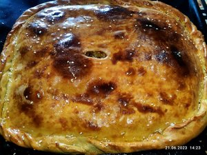 Пирог с капустой