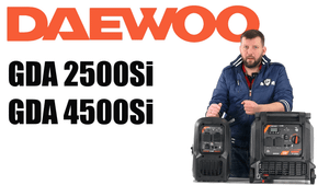 Обзор на бензиновые генераторы инверторные Daewoo GDA 2500Si и GDA 4500Si